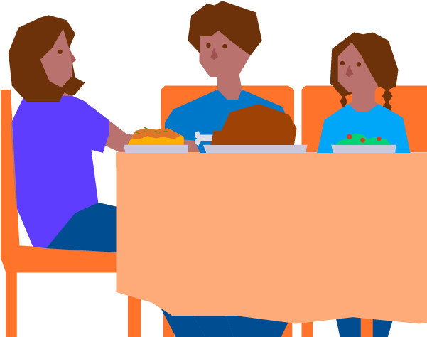 You Are Attending A Thanksgiving Dinner Party, Where - Thanksgiving Dinner - Free Transparent PNG Clipart Images Download. - Transparent PNG Free Download