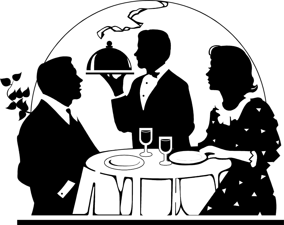 Clipart - Free - Dinner Is Being Served - Free Transparent PNG Clipart Images Download. - Transparent PNG Free Download
