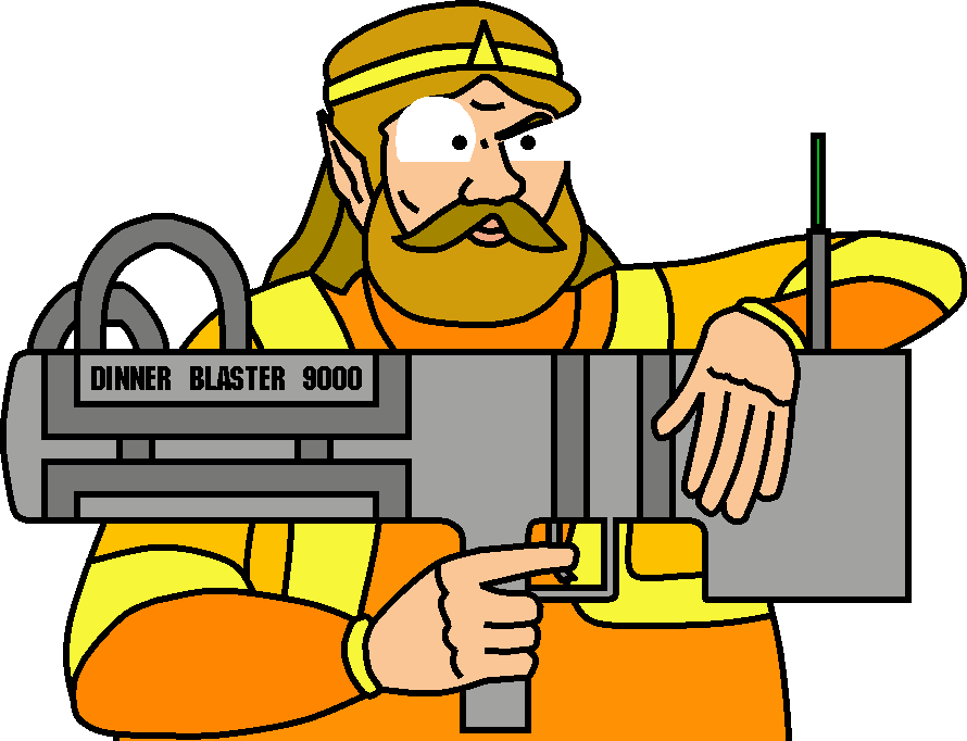 The King's Dinner Blaster By Weegeestareatyou - Dinner Blaster Gif - Free Transparent PNG Clipart Images Download. - Transparent PNG Free Download