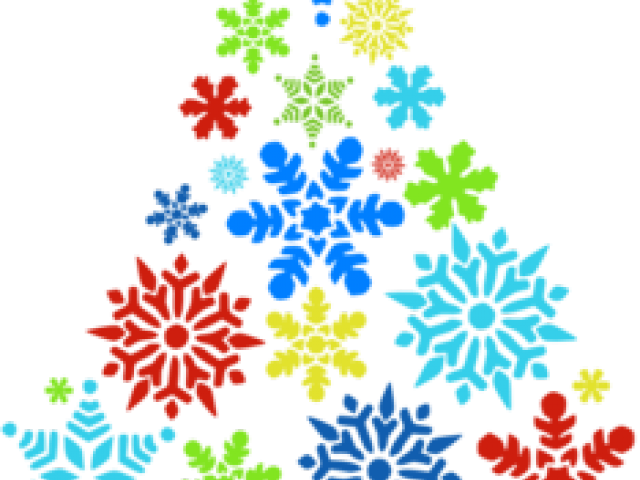 Christmas Snowflakes Clipart - Invitation Free Christmas Dinner Templates - Free Transparent PNG Clipart Images Download. - Transparent PNG Free Download