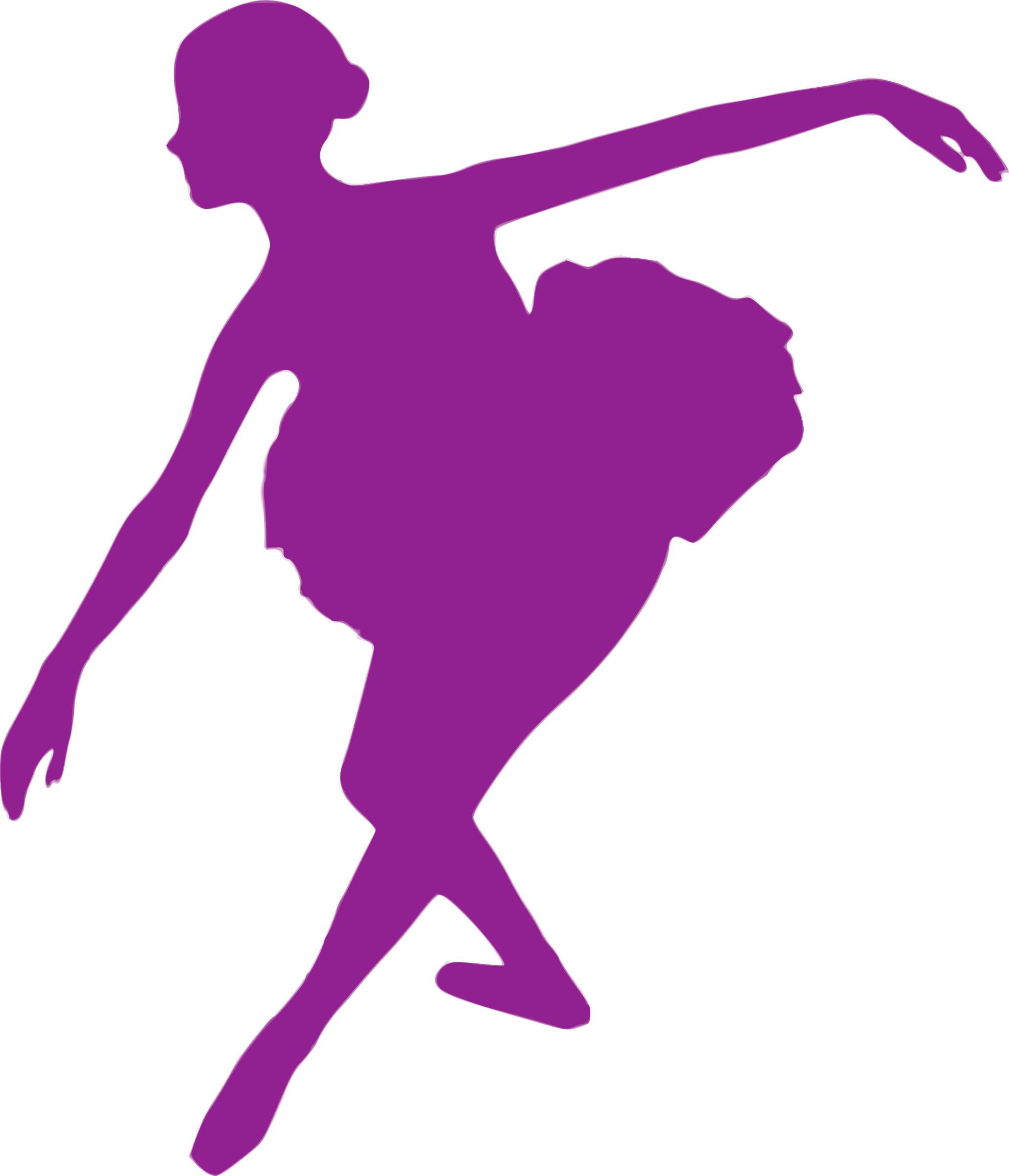 Danse Clipart Dinner Dance - Balerina Silouet Warna Biru - Free Transparent PNG Clipart Images Download. - Transparent PNG Free Download