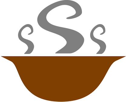 Bowl Smoke Hot Soup Japanese Lunch Dinner - Bowl Of Soup - Free Transparent PNG Clipart Images Download. - Transparent PNG Free Download