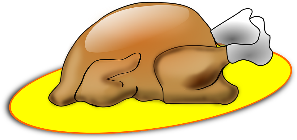 Cartoon Turkey Dinner 18, Buy Clip Art - Gambar Ayam Panggang Kartun - Free Transparent PNG Clipart Images Download. - Transparent PNG Free Download