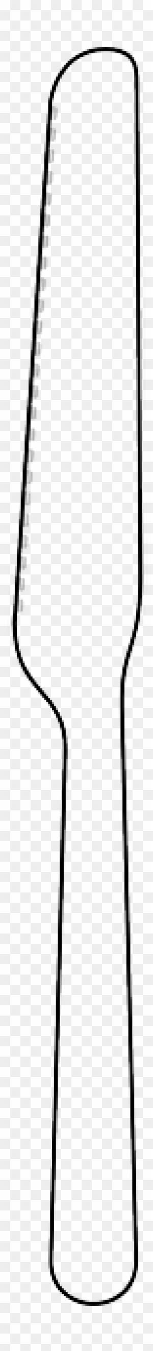 Dagger Dinner Knife Black Outlline Clipart - Wire - Free Transparent PNG Clipart Images Download. - Transparent PNG Free Download