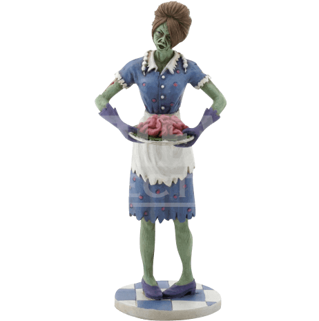 Dinner Is Served Zombie Housewife Statue - Ytc Summit 8306 Zombie Housewife, C-24, - Free Transparent PNG Clipart Images Download. - Transparent PNG Free Download