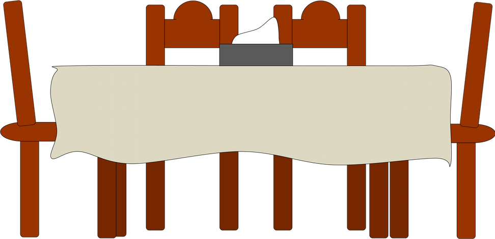 Useful For Developer Country Dinner Table Clipart Bese64 - Cartoon Dining Table - Free Transparent PNG Clipart Images Download. - Transparent PNG Free Download