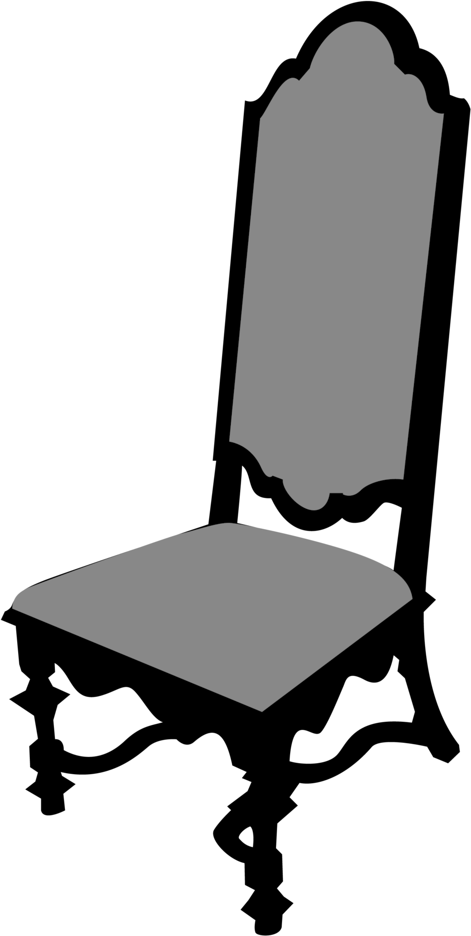 Vector Dinner Chair By Watyrfall On Deviantart - Mlp Chair Vector - Free Transparent PNG Clipart Images Download. - Transparent PNG Free Download