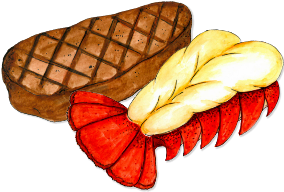 Homestead Springs Trout Farm Rh Marketdistrict Com - Surf And Turf Clipart - Free Transparent PNG Clipart Images Download. - Transparent PNG Free Download