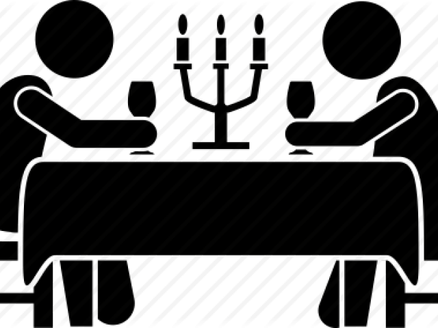 Dining Table Clipart Couple Dinner - Seduction - Free Transparent PNG Clipart Images Download. - Transparent PNG Free Download