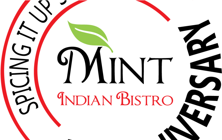 Mint Indian Bistro Is Celebrating Their 10th Anniversary - Mint Indian Bistro - Free Transparent PNG Clipart Images Download. - Transparent PNG Free Download