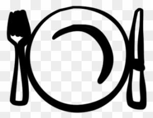 Black And White Download Download Wallpaper Plate Full - Black And White Download Download Wallpaper Plate Full - Free Transparent PNG Clipart Images Download. - Dinner Transparent PNG Free Download