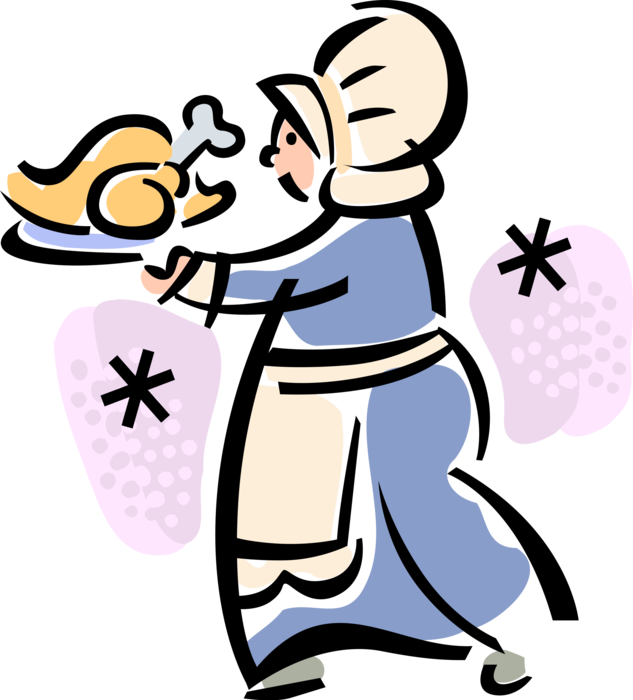 Serves Thanksgiving Dinner Vector - Serves Thanksgiving Dinner Vector - Free Transparent PNG Clipart Images Download. - Transparent PNG Free Download