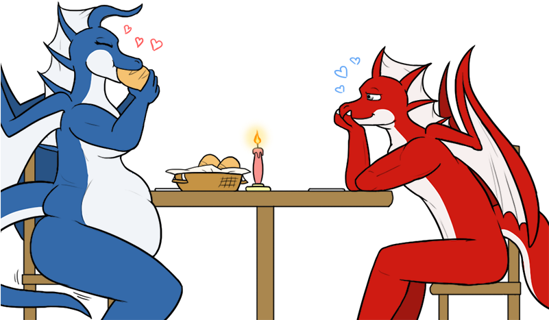 Dragons' Dinner Date - Dragons' Dinner Date - Free Transparent PNG Clipart Images Download. - Transparent PNG Free Download