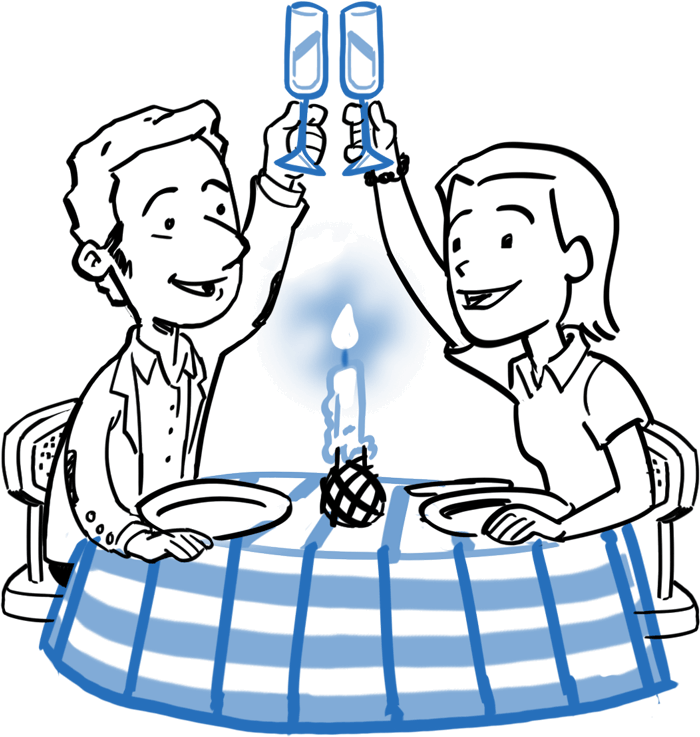 Drawing Family Dinner - Drawing Family Dinner - Free Transparent PNG Clipart Images Download. - Transparent PNG Free Download