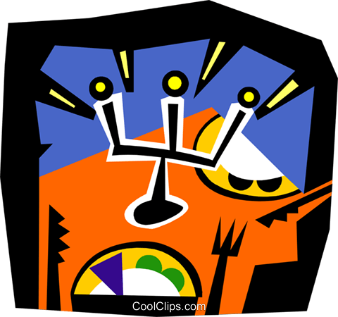 Dinner Setting Royalty Free Vector Clip Art Illustration - Dinner Setting Royalty Free Vector Clip Art Illustration - Free Transparent PNG Clipart Images Download. - Transparent PNG Free Download