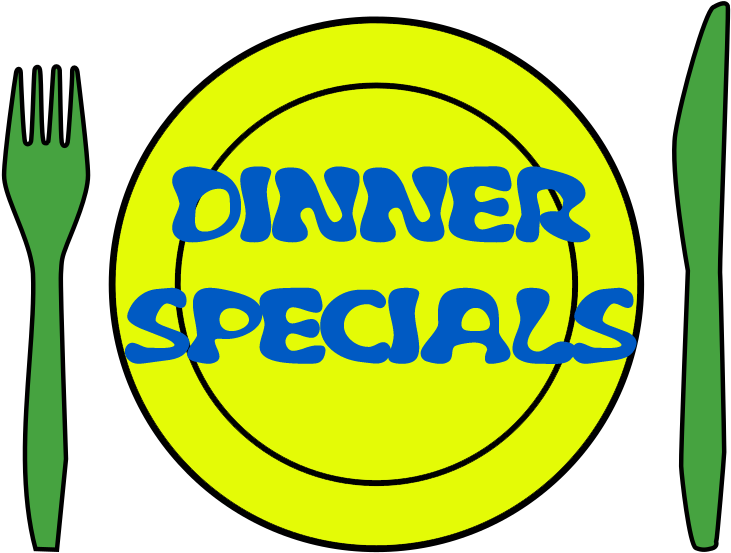 Dinner Specials Copy - All Year Round - Free Transparent PNG Clipart Images Download. - Transparent PNG Free Download