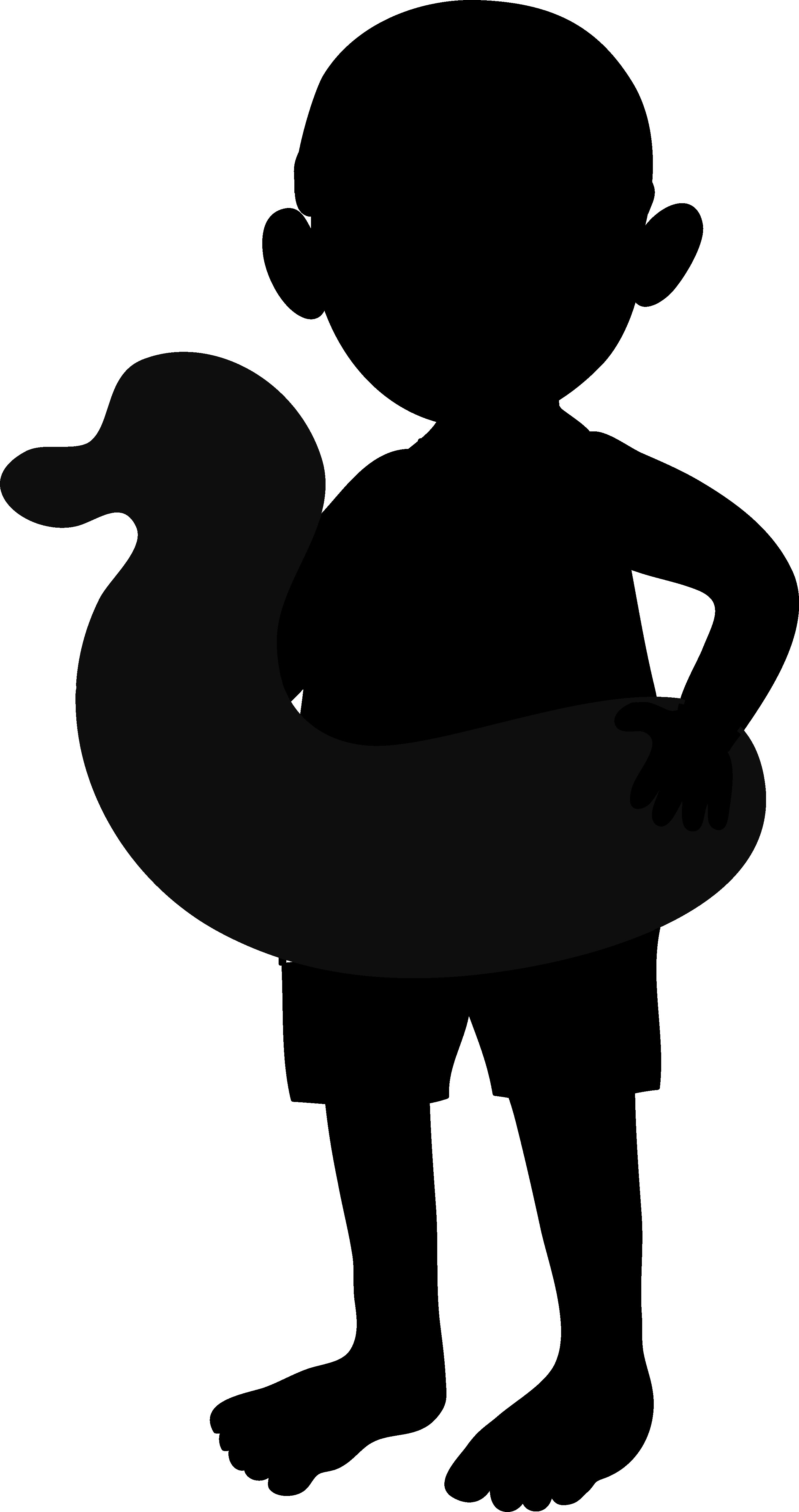 A Pool Party Is A Summer Classic Bring Your Floaties - Silhouette Detective Png - Free Transparent PNG Clipart Images Download. - Transparent PNG Free Download