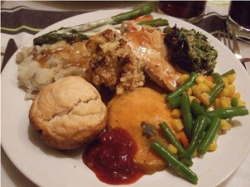 Thanksgiving Dinner Plate Transparent PNG - 500x500 - Free Download on - Transparent PNG Free Download