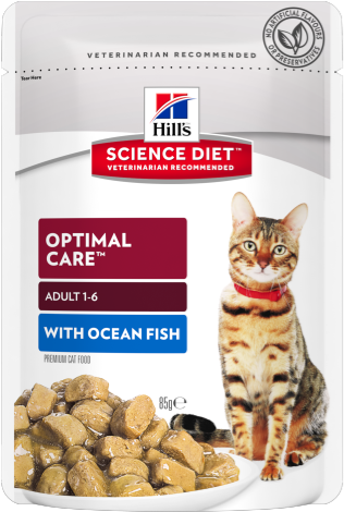 Sd Feline Adult With Ocean Fish Tender Chunks - Hill's Science Diet Adult 7+ Tender Chicken Dinner Transparent PNG - 500x500 - Free Download on - Transparent PNG Free Download