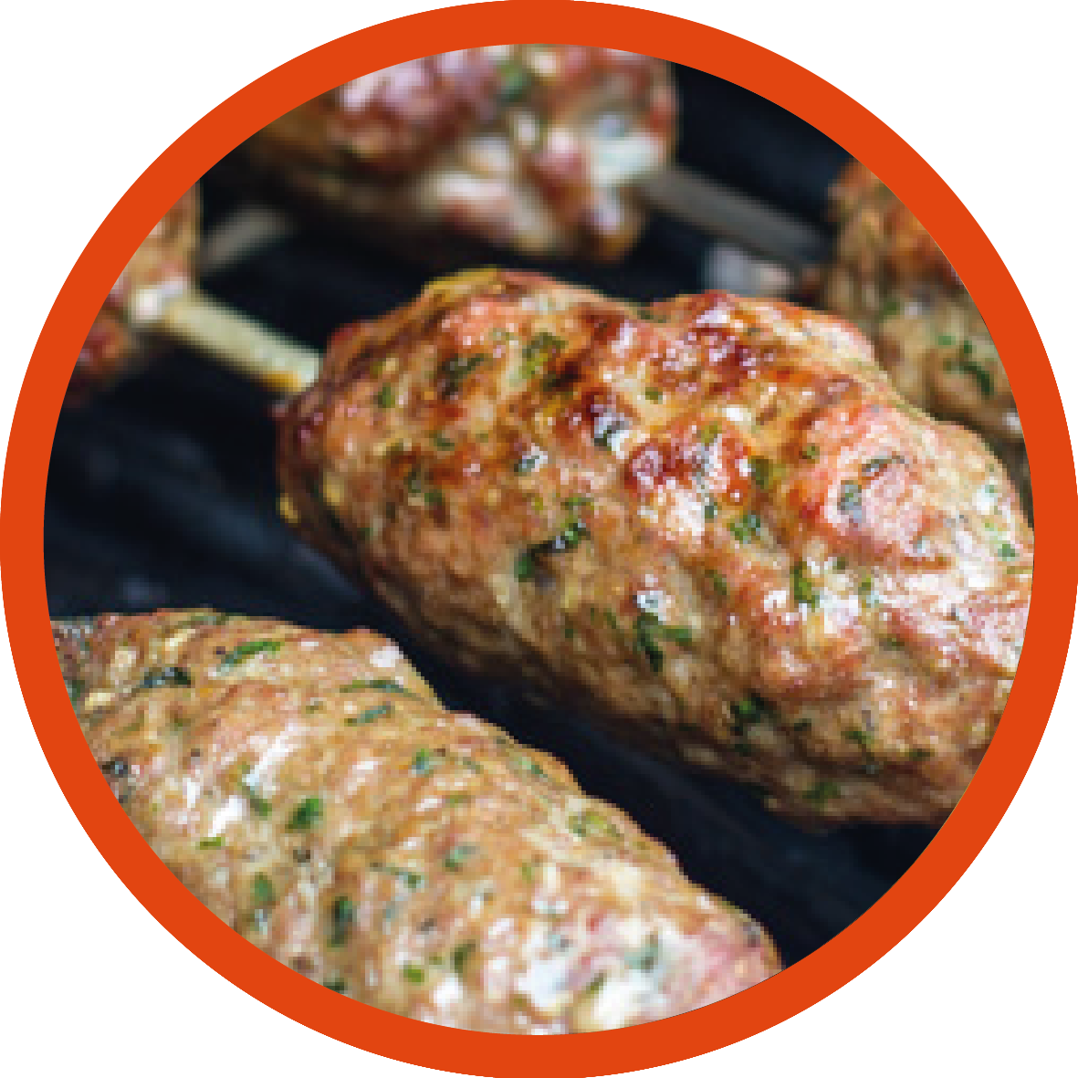 Lamb Kofta Kebab - Meal Ideas For Summer Dinner Party Transparent PNG - 1181x1181 - Free Download on - Transparent PNG Free Download