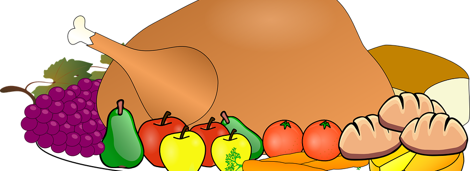 Open Thanksgiving Day - Thanksgiving Dinner Cartoon Clipart Transparent PNG - 960x350 - Free Download on - Transparent PNG Free Download