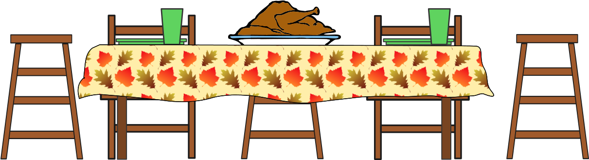 Turkey Dinner Clipart Picture Free - Best Gift Turkey Scared Turkeyhappy Thanksgiving Hoodie/t-shirt/mug Transparent PNG - 1234x490 - Free Download on - Transparent PNG Free Download