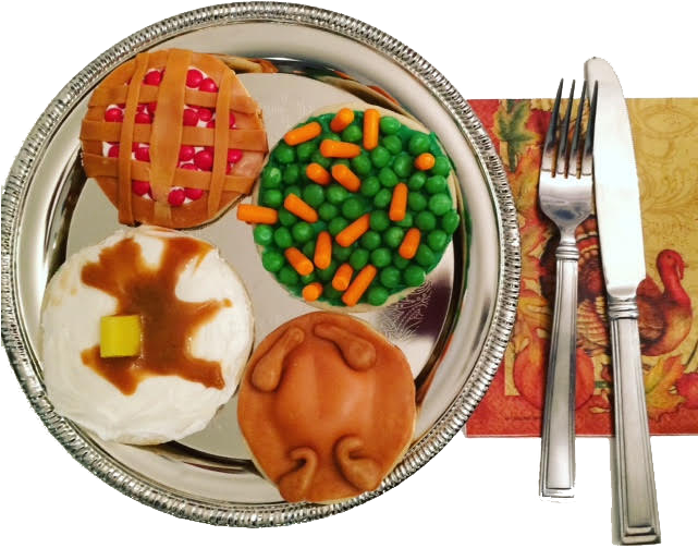 Thanksgiving Dinner Cookies - Food Transparent PNG - 640x640 - Free Download on - Transparent PNG Free Download