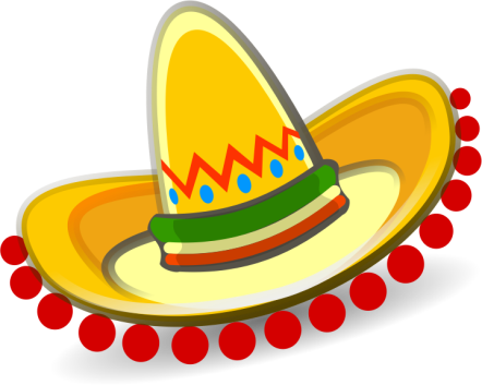 Tickets May Be Purchased From Any Senior For $7/plate - Sombrero .png Transparent PNG - 442x353 - Free Download on - Transparent PNG Free Download