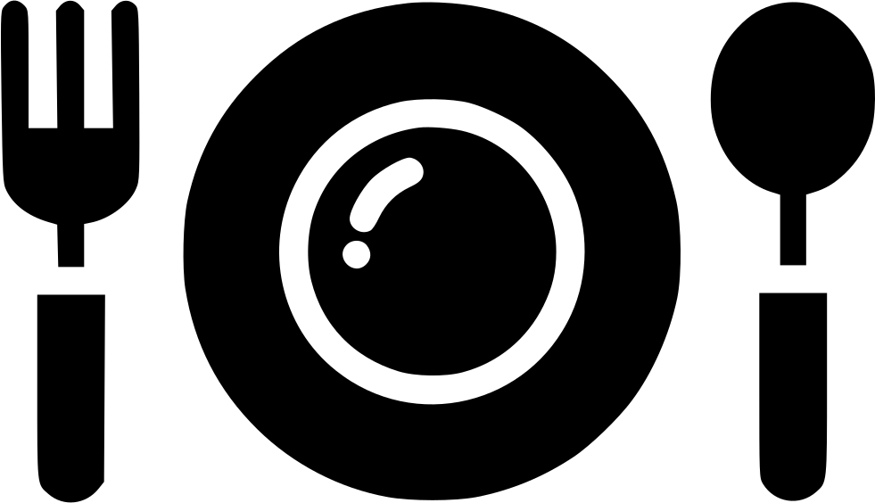 Dinner Plate Fork Spoon Restaurant Food Eat Comments - Icon Eat Png Transparent PNG - 981x564 - Free Download on - Transparent PNG Free Download