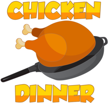 Winner Winner Chicken Dinner Transparent PNG - 360x360 - Free Download on - Transparent PNG Free Download