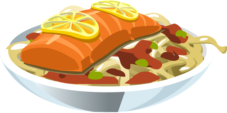 Food Salmon Lemon Fish Seafood Meal Dinner - Easy To Make One Dish Meals [book] Transparent PNG - 680x340 - Free Download on - Transparent PNG Free Download