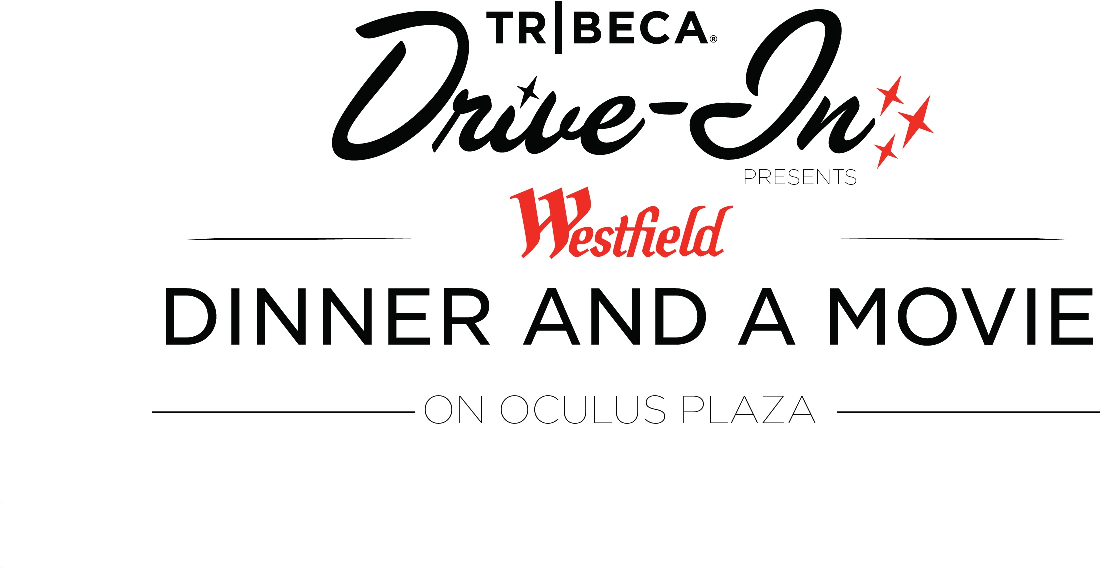 Dinner And A Movie” Outdoor Film Series Returns To - Westfield Transparent PNG - 2635x1134 - Free Download on - Transparent PNG Free Download