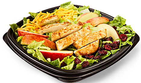 Both Salads Were Really Good And We Have Enough Left - Whataburger Apple Cranberry Chicken Salad Transparent PNG - 468x276 - Free Download on - Transparent PNG Free Download
