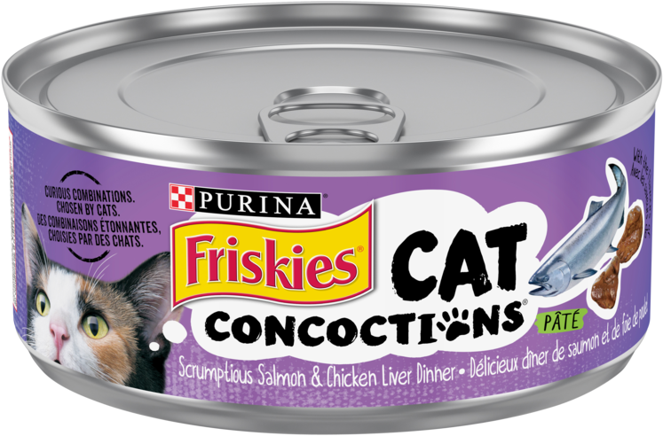 Purina® Friskies® Cat Concoctions™ Scrumptious Salmon - Purina Friskies Cat Concoctions Scrumptious Salmon Transparent PNG - 780x510 - Free Download on - Transparent PNG Free Download