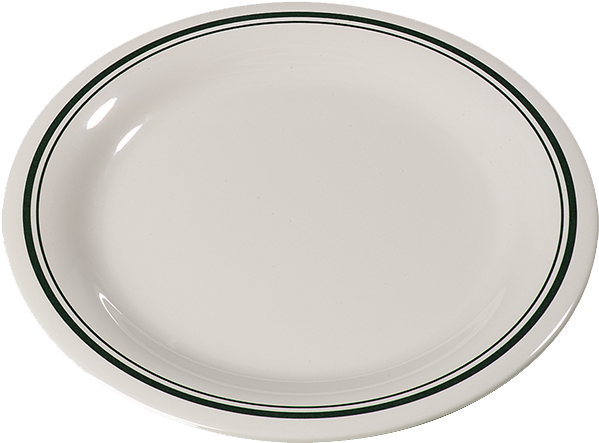 Carlisle Dinner Plate Plastic 9" Dia - Serving Tray Transparent PNG - 628x628 - Free Download on - Transparent PNG Free Download