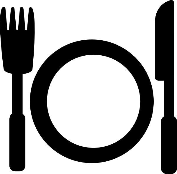 Dinner Vector Symbol Svg Library Stock - Food Symbol Clip Art Transparent PNG - 600x591 - Free Download on - Transparent PNG Free Download