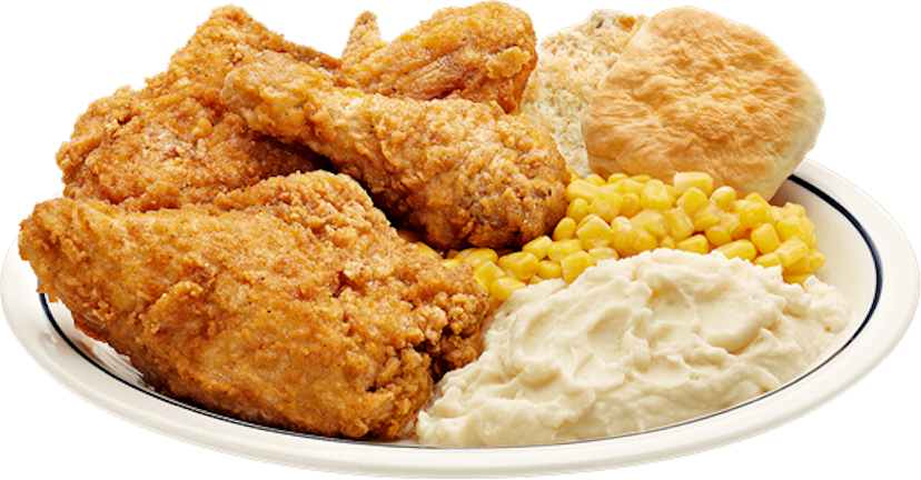 Fried Chicken Dinner National Fried Chicken Day Clip - Fried Chicken Dinner Transparent, HD Png Download - Transparent PNG Free Download
