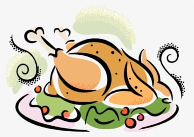 Transparent Thanksgiving Dinner Png - Clip Art Turkey Dinner, Png Download - Dinner Transparent PNG Free Download
