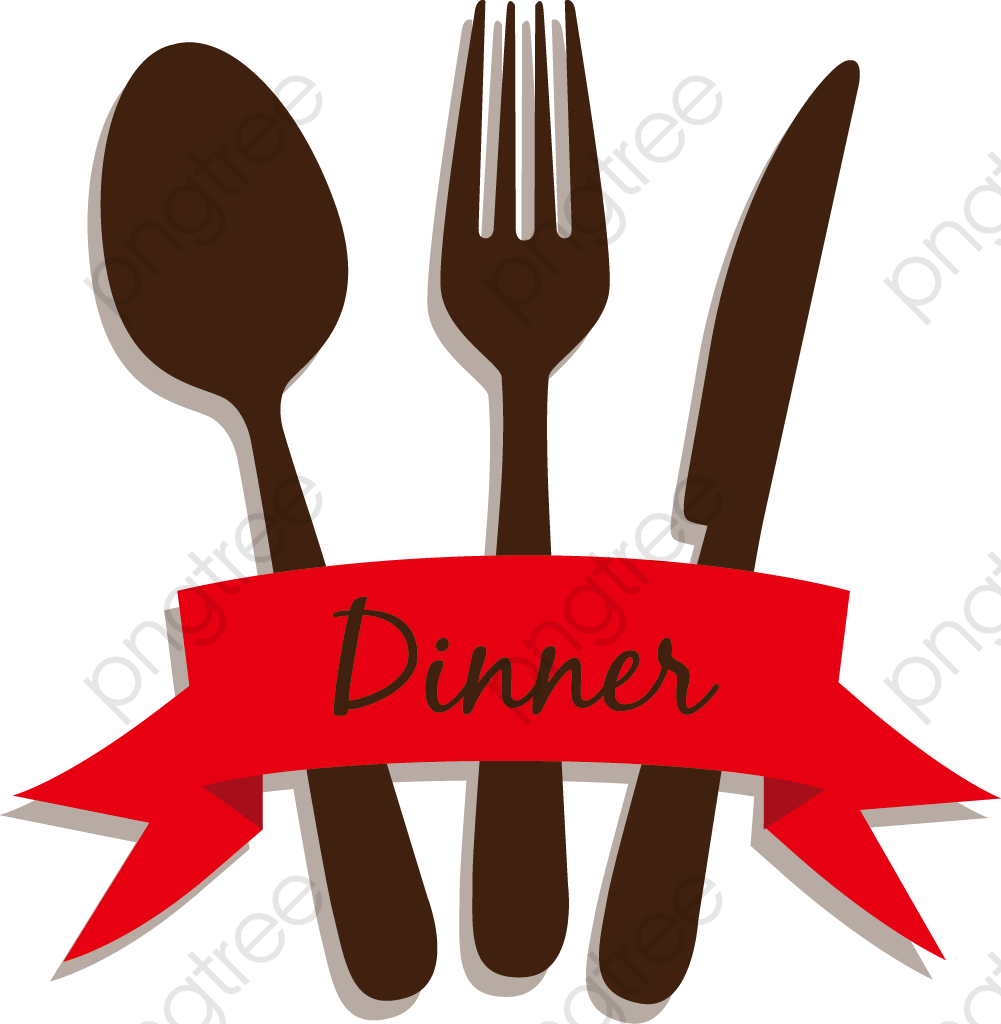 Spoon Clipart Design - Team Dinner Png, Transparent - Transparent PNG Free Download