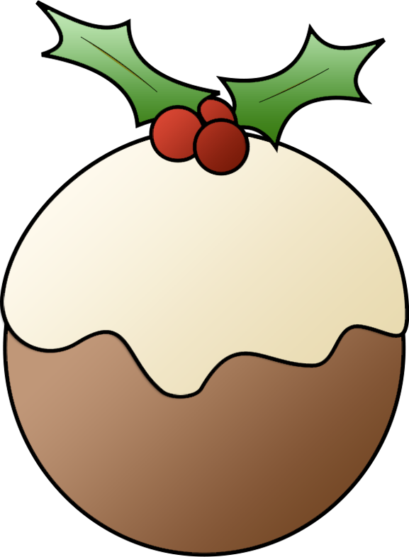 Clip Art Christmas Pudding, HD Png Download - Transparent PNG Free Download