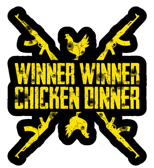 Pubg Winner Winner Chicken Dinner Png Download Image - Winner Winner Chicken Winner, Transparent - Transparent PNG Free Download