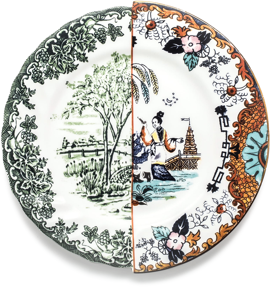 Seletti Hybrid Collection, Ipazia Dinner Plate-0 - Seletti Hybrid Plates, HD Png Download - Transparent PNG Free Download