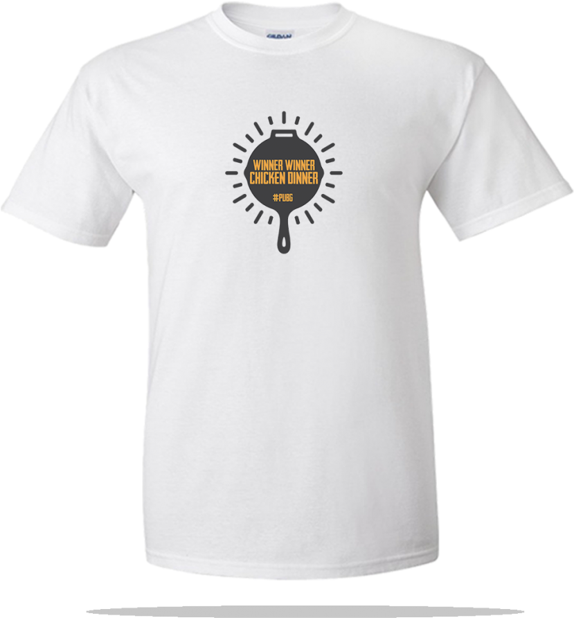 Pubg Chicken Dinner Unisex Tee - T Shirts Puerto Rico, HD Png Download - Transparent PNG Free Download