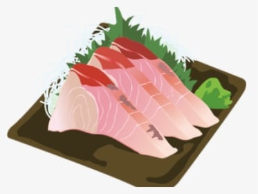 Transparent Ham Clipart - 刺身 イラスト 無料, HD Png Download - Dinner Transparent PNG Free Download