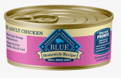 Blue Buffalo Homestyle Recipe Small Breed Chicken Dinner - Blue Buffalo Dog Food, HD Png Download - Transparent PNG Free Download