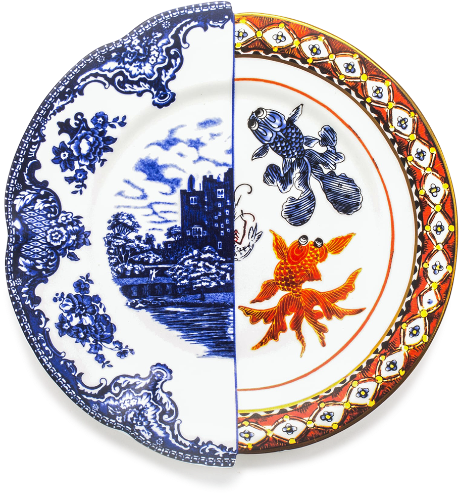 Seletti Hybrid Collection, Isaura Dinner Plate-0 - Seletti Plate, HD Png Download - Transparent PNG Free Download
