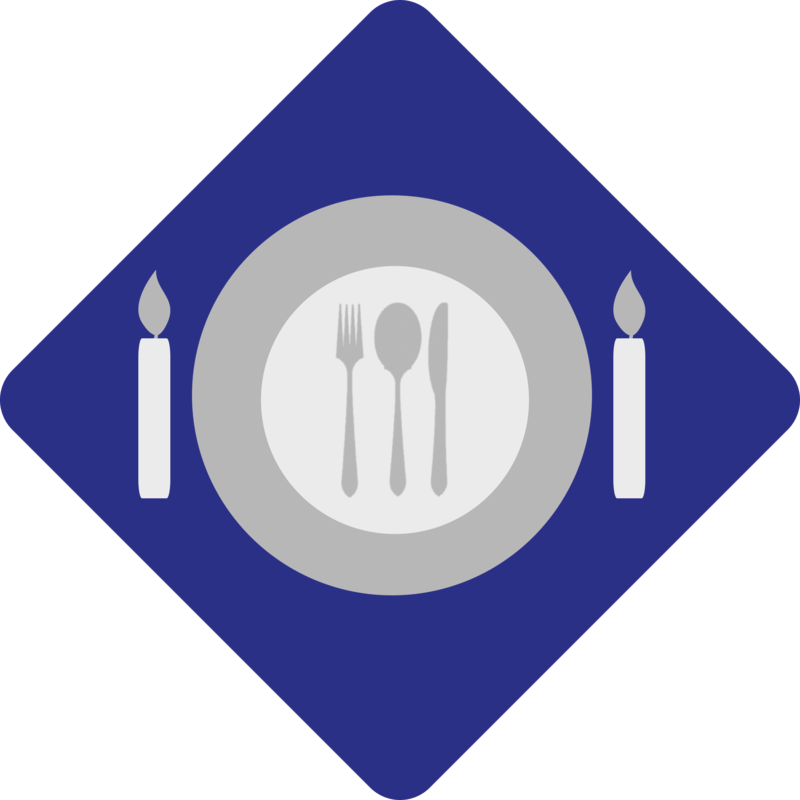 Transparent Shabbat Dinner Clipart - Traffic Sign, HD Png Download - Dinner Transparent PNG Free Download