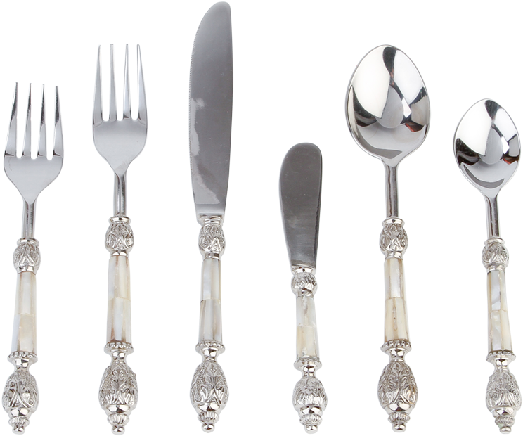 Rental, Flatware, Stainless, Dinner Fork, Dinner Knife,, HD Png Download - Transparent PNG Free Download