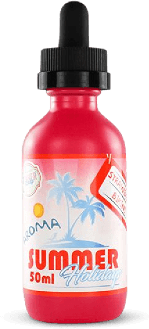 Dinner Lady Strawberry Bikini 60ml - Strawberry Bikini E Liquid, HD Png Download - Transparent PNG Free Download