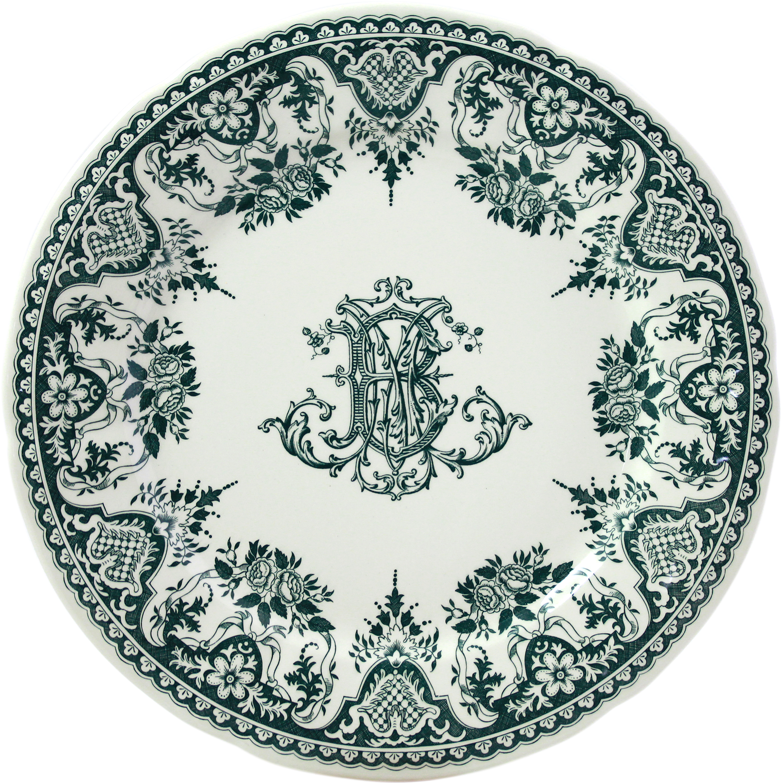 Dinner Plate - Monogram - Gien Les Dépareillées, HD Png Download - Transparent PNG Free Download
